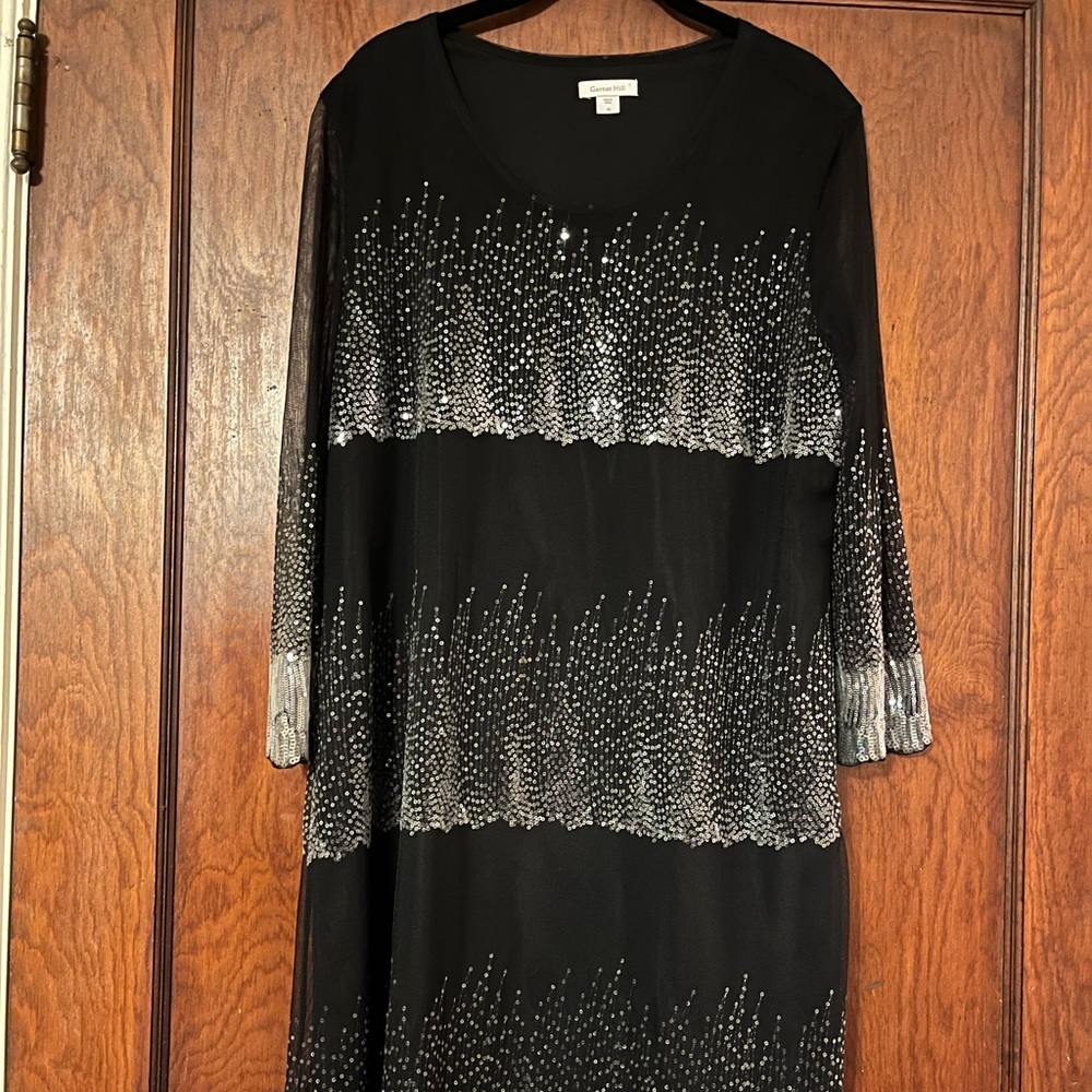 Evening Dress With Sequins